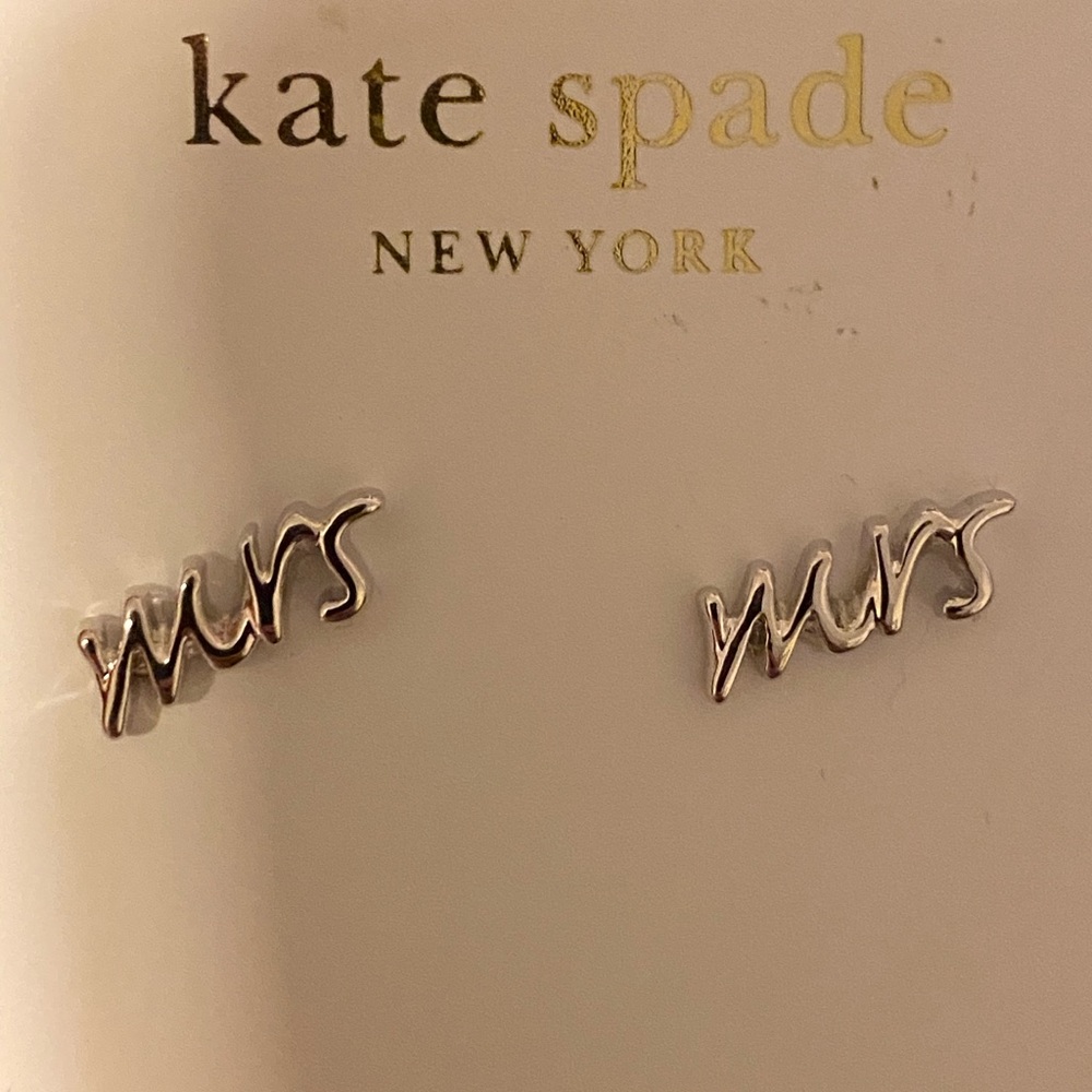 Kate Spade MRS earrings NWT - 14K Gold Fill